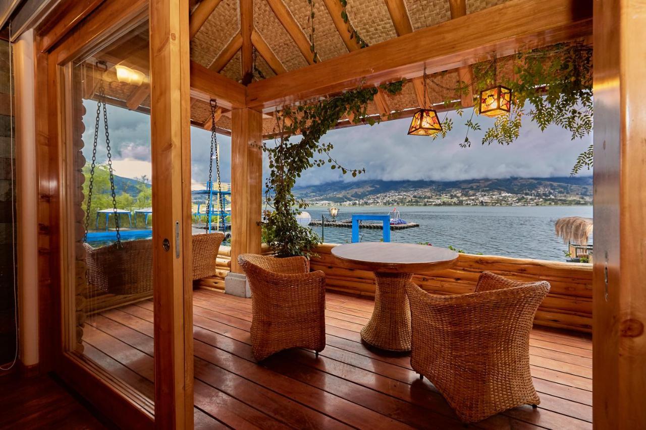 Hosteria Cabanas Del Lago Otavalo Dış mekan fotoğraf